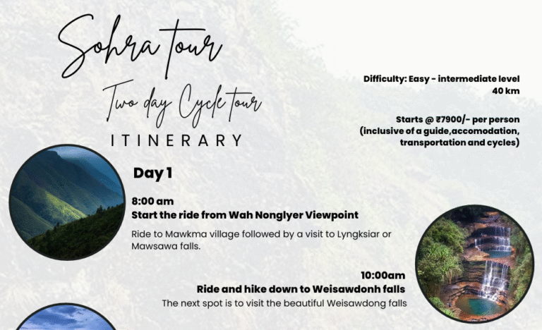 Sohra 2 Days Cycle Tour